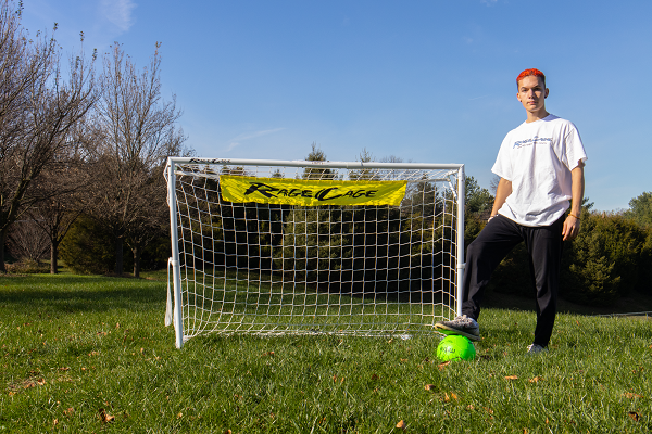 But de football pour jeunes Rage Cage