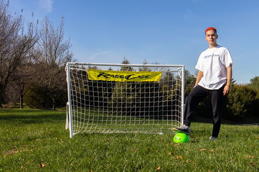 But de football pour jeunes Rage Cage